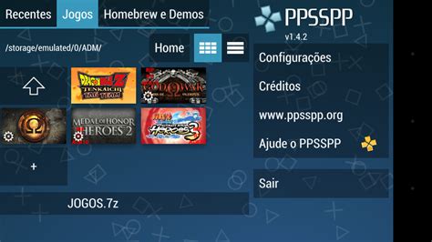 pack jogos PPSSPP